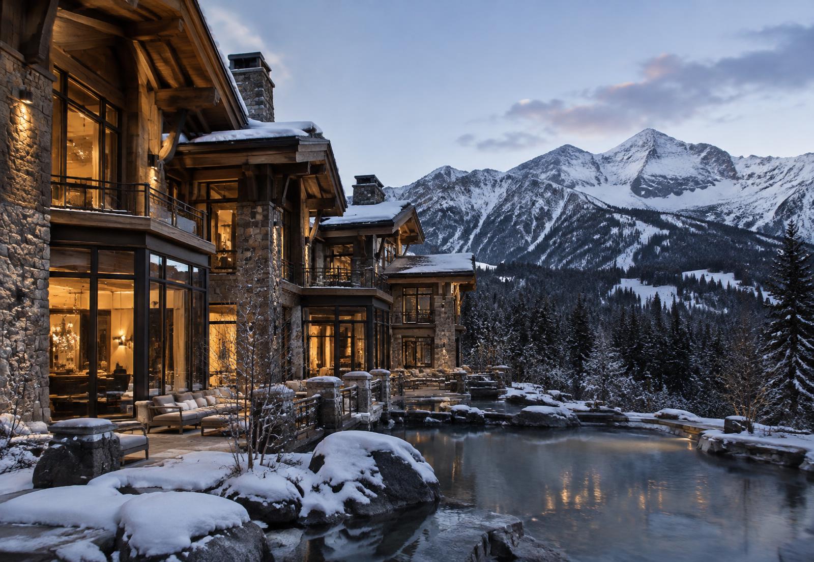 Mountain and ski resorts